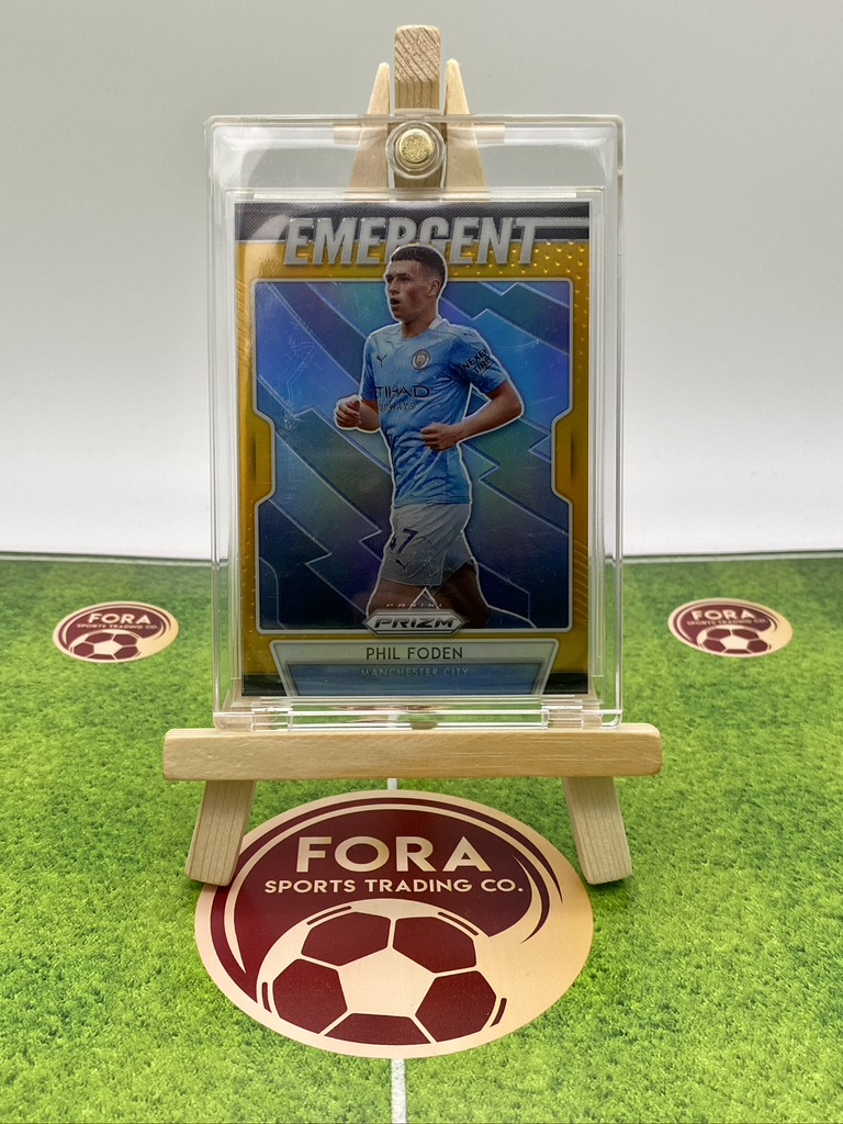 Foden - Man City - 05/10 Gold Emergent - EPL 2020/21 Panini Prizm